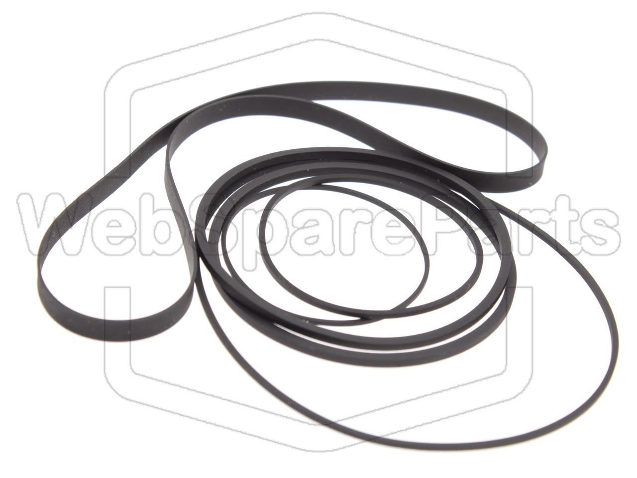 Kit de courroies pour lecteur cassette Pioneer CT-F650
