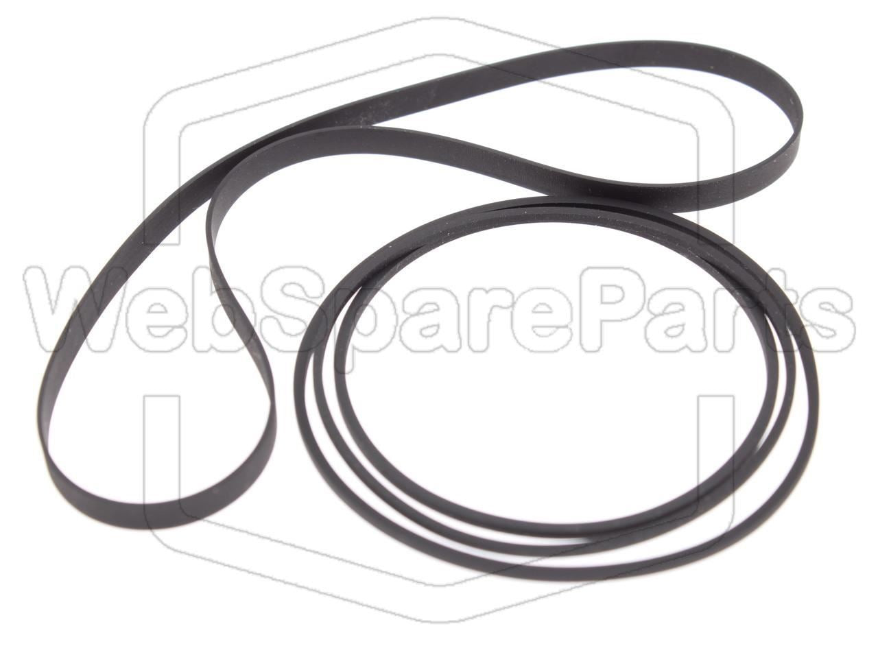Kit Courroies Pour Platine Cassette Sharp GF-7600