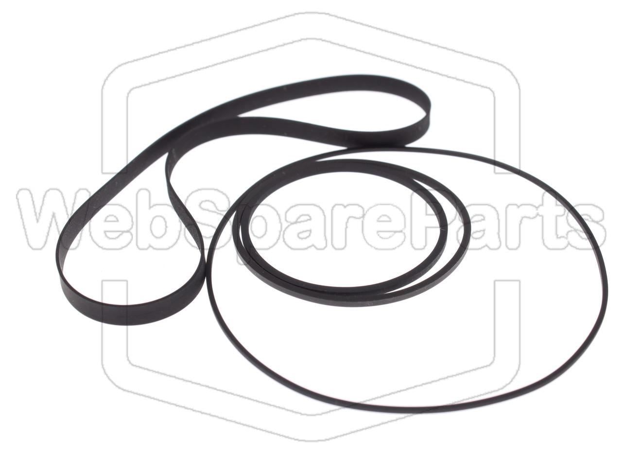 Kit de courroies pour lecteur cassette Sony TC-FX25