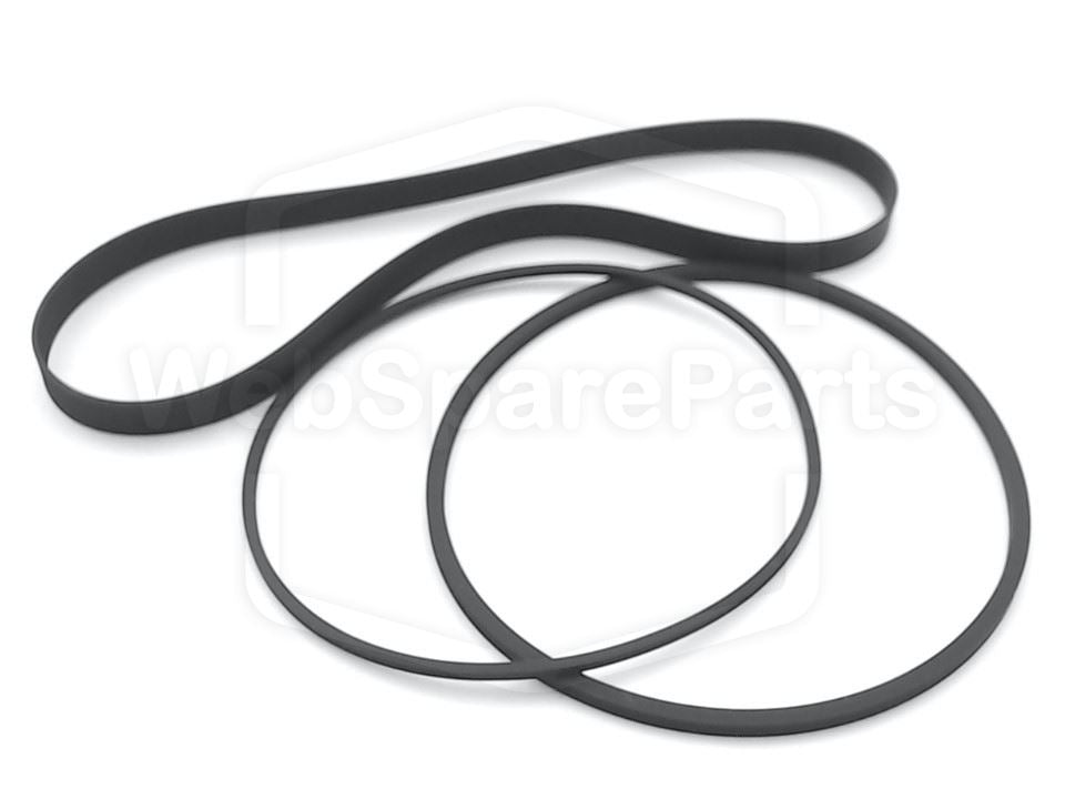 Kit Courroies Pour Platine Cassette Sanyo C-7