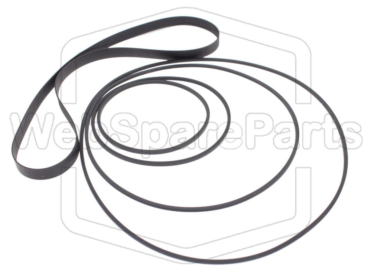 Kit Courroies Pour Platine Cassette Pioneer CT-3000M