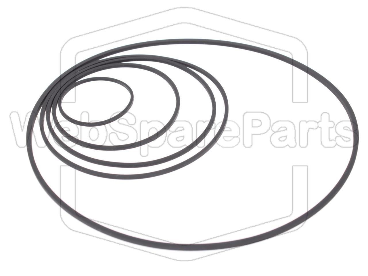 Kit Courroies Pour Platine Cassette Harman Kardon HK-2000