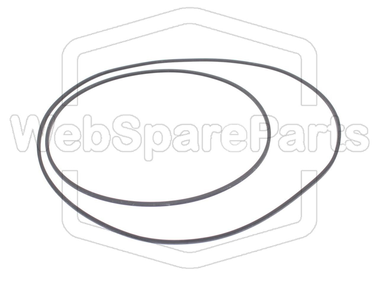 Kit Courroies Pour Magnétophone à Cassette Sony CFS-930 SPORTS
