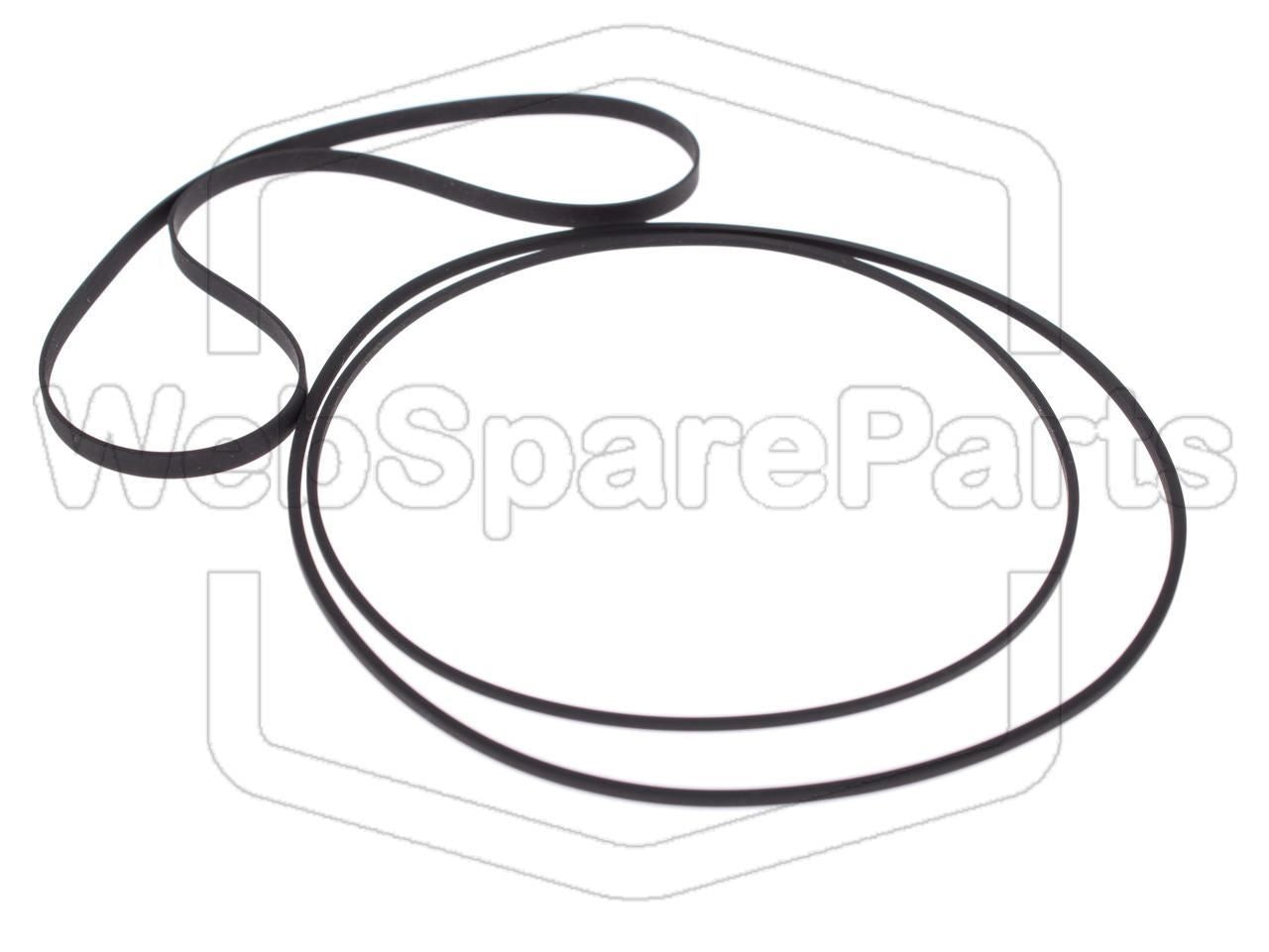 Kit Courroies Pour Platine Cassette Technics RS-630