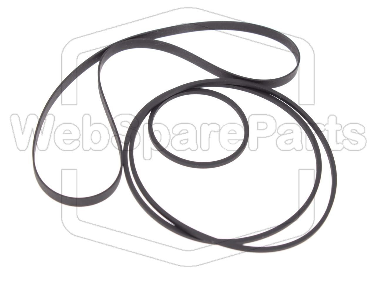 Kit Courroies Pour Platine Cassette Pioneer CT-3A