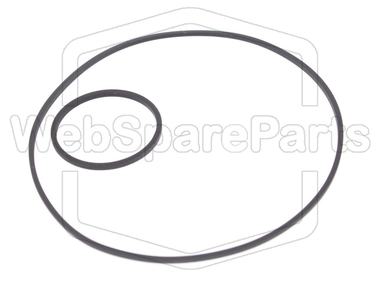 Kit Courroies Pour Microcassette - Corder Sony M-650V