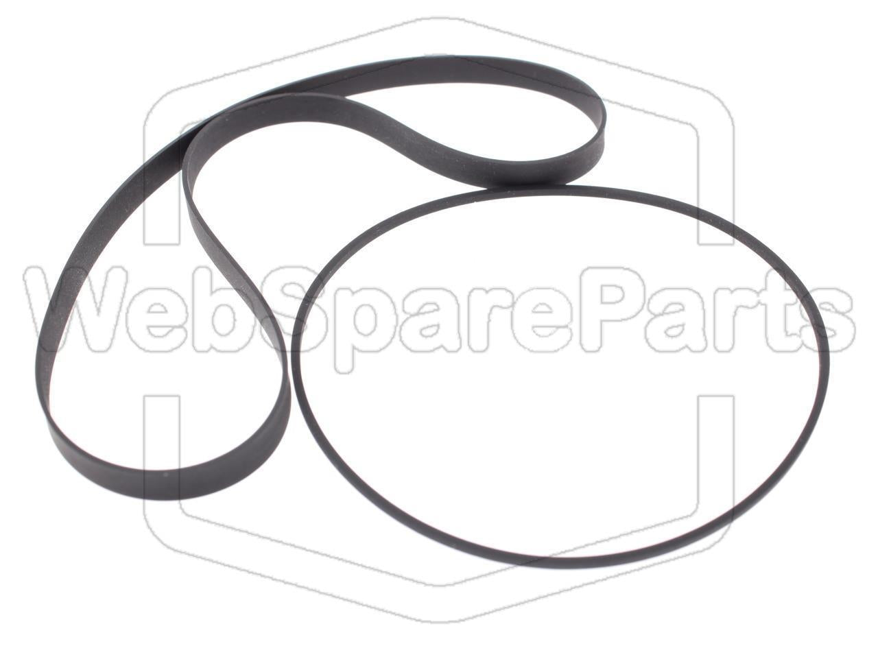 Kit Courroies Pour Platine Cassette Nikko ND-1000