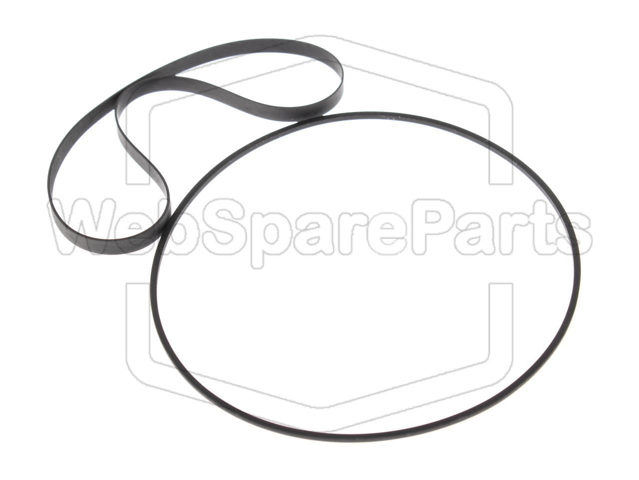 Kit de courroies pour lecteur cassette Philips DCC091