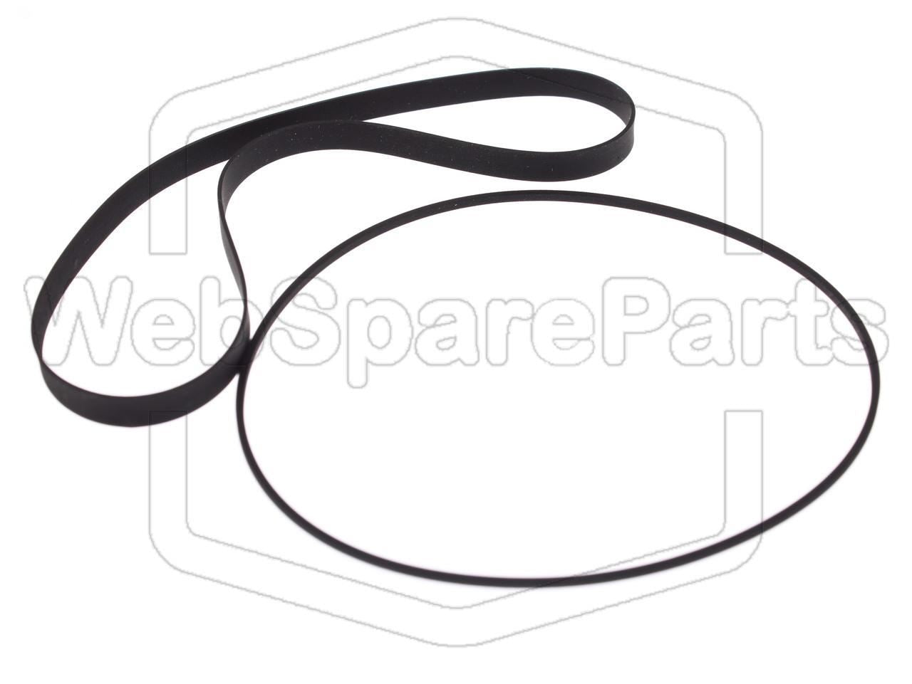 Kit Courroies Pour Platine Cassette Aiwa FX-70
