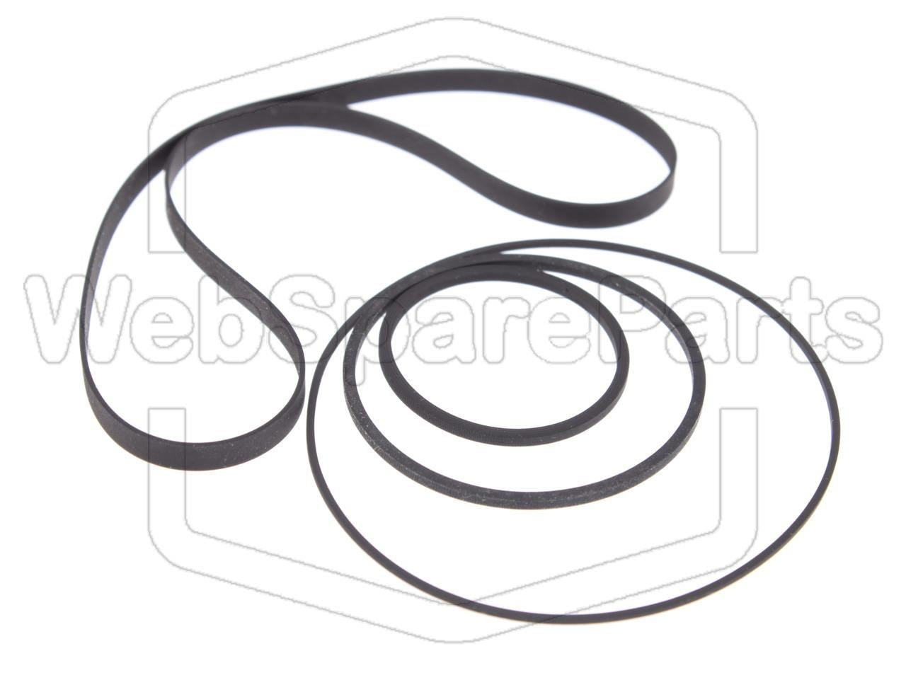 Kit Courroies Pour Platine Cassette Pioneer CT-670