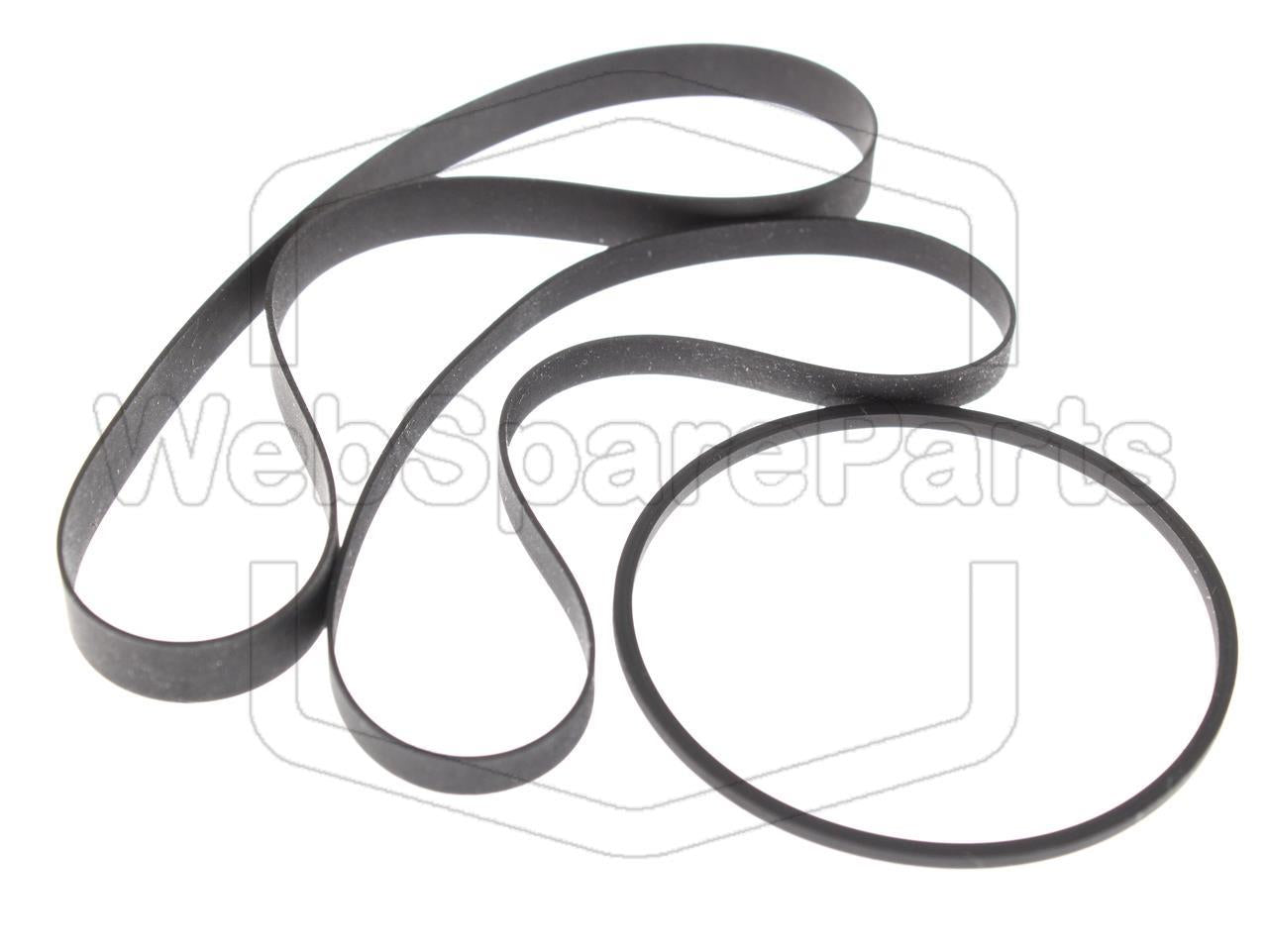 Kit de courroies pour lecteur cassette Pioneer CT-S730