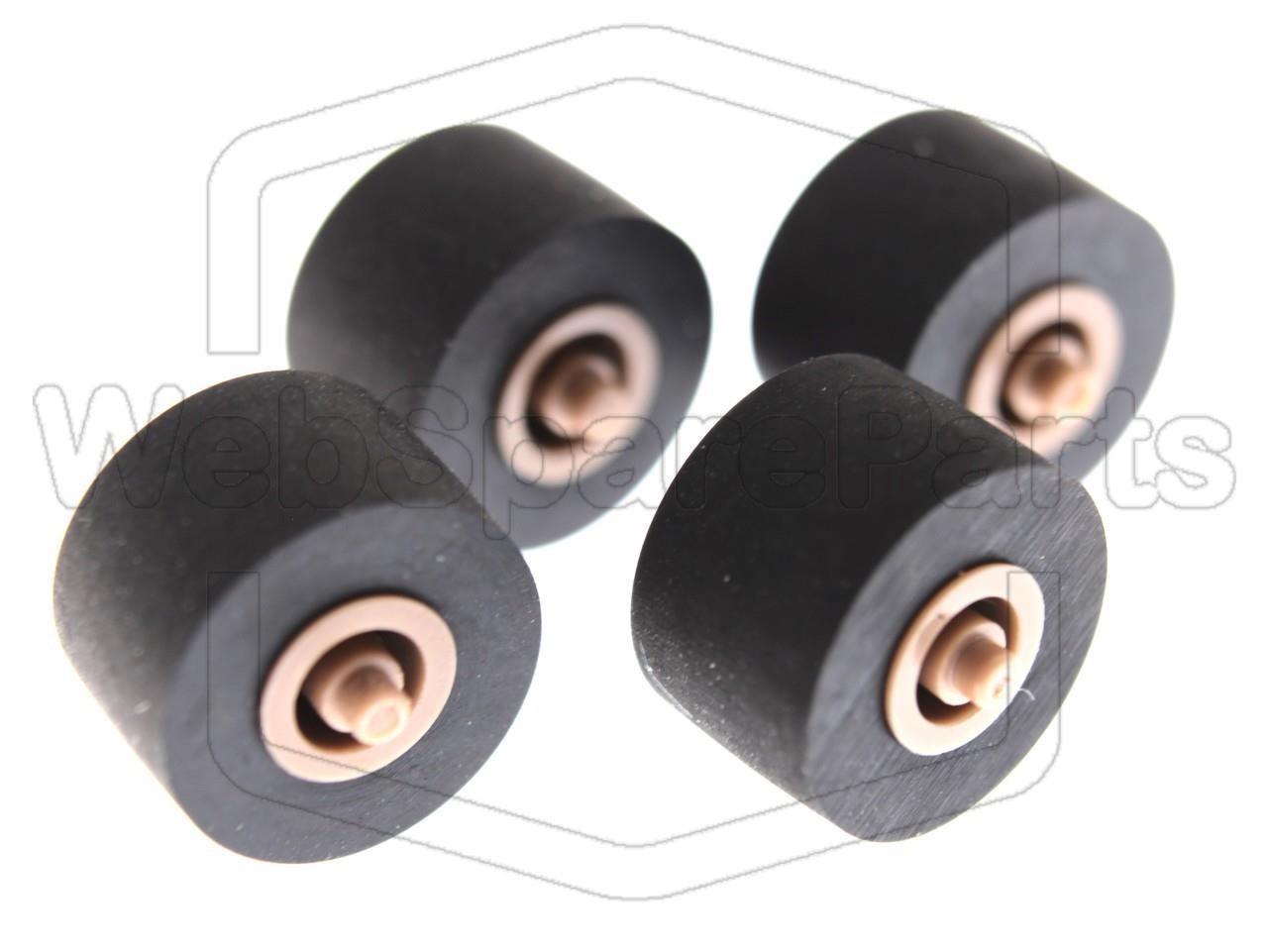 Galets Presseurs compatible Sony TC-WE475 pour réparation Platine Cassette