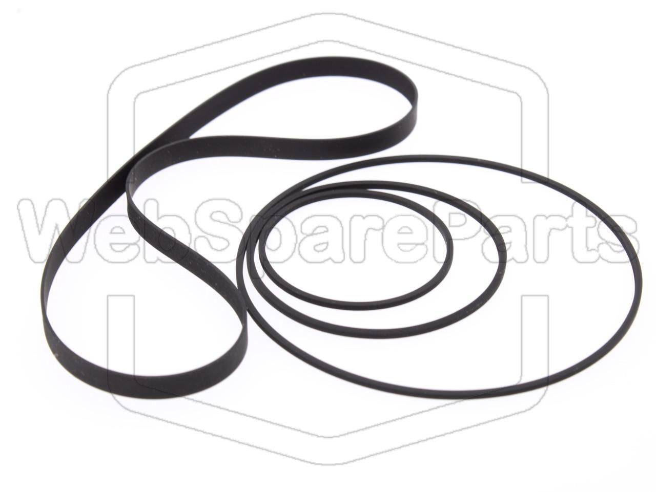 Kit Courroies Pour Platine Cassette Technics RS-M222