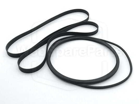 Kit Courroies Pour Platine Cassette Sharp GF-666
