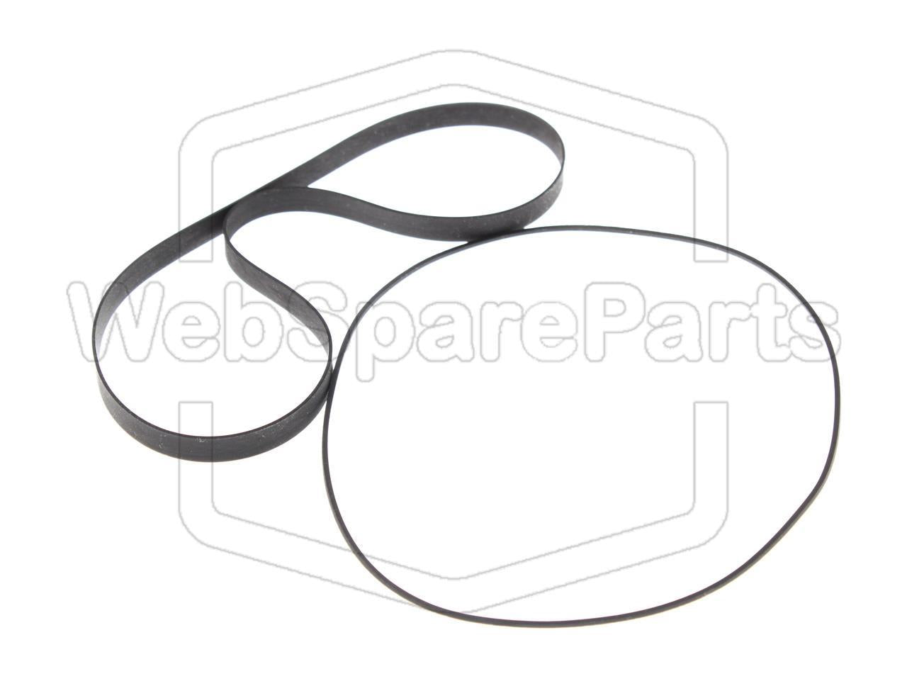 Kit courroies pour magnétophone à bobines Pioneer RT-2044