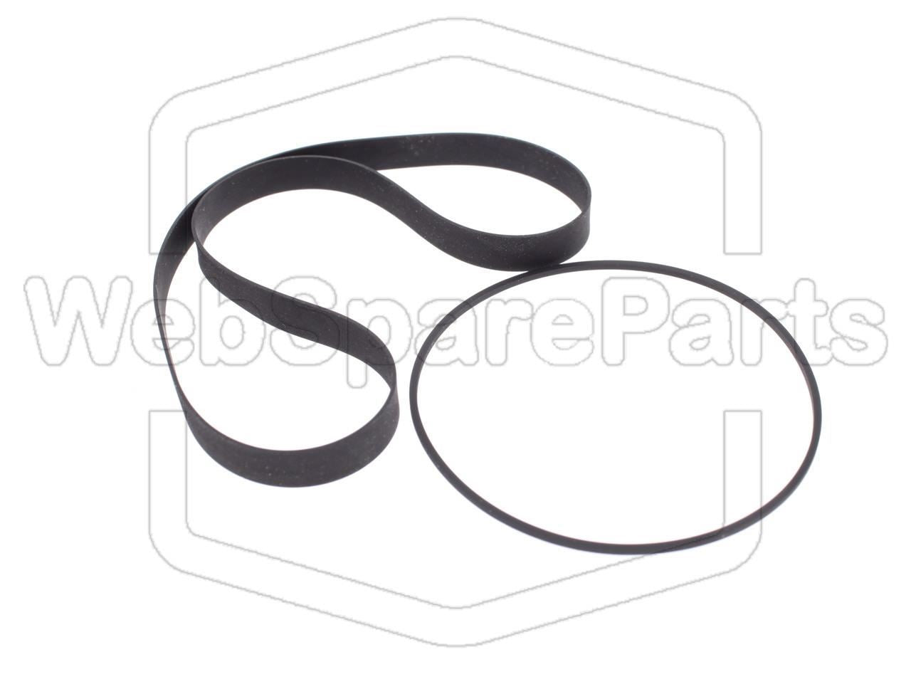 Kit courroies pour platine cartouche Akai CR-83D