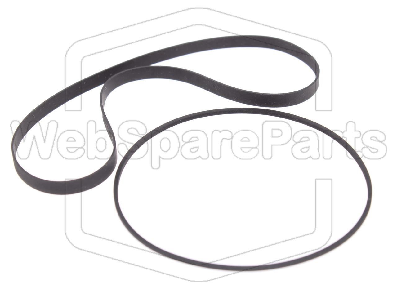 Kit Courroies Pour Pioneer CT-S66R Stereo Cassette Deck