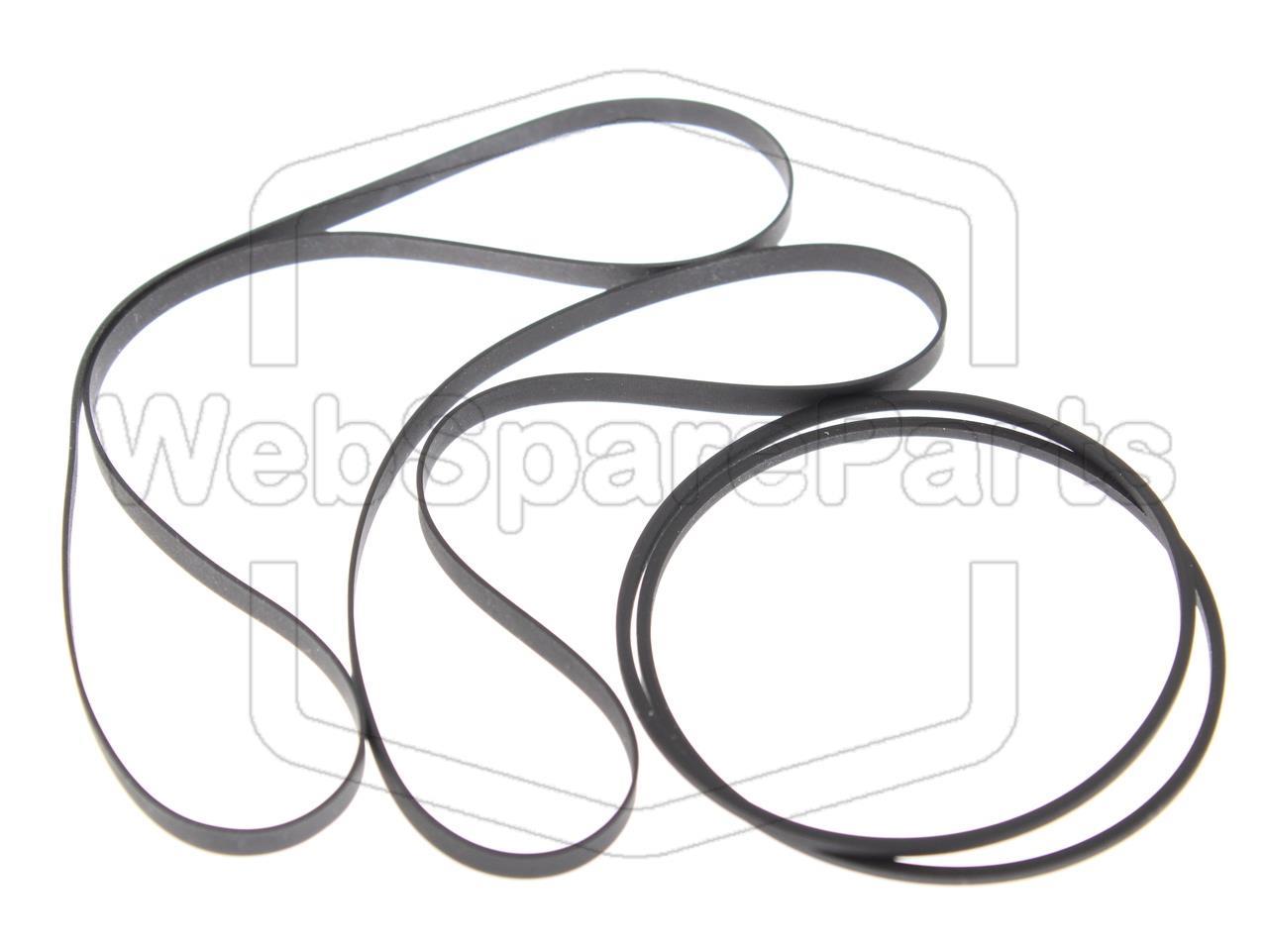 Kit de courroies pour lecteur cassette Pioneer XR-A370