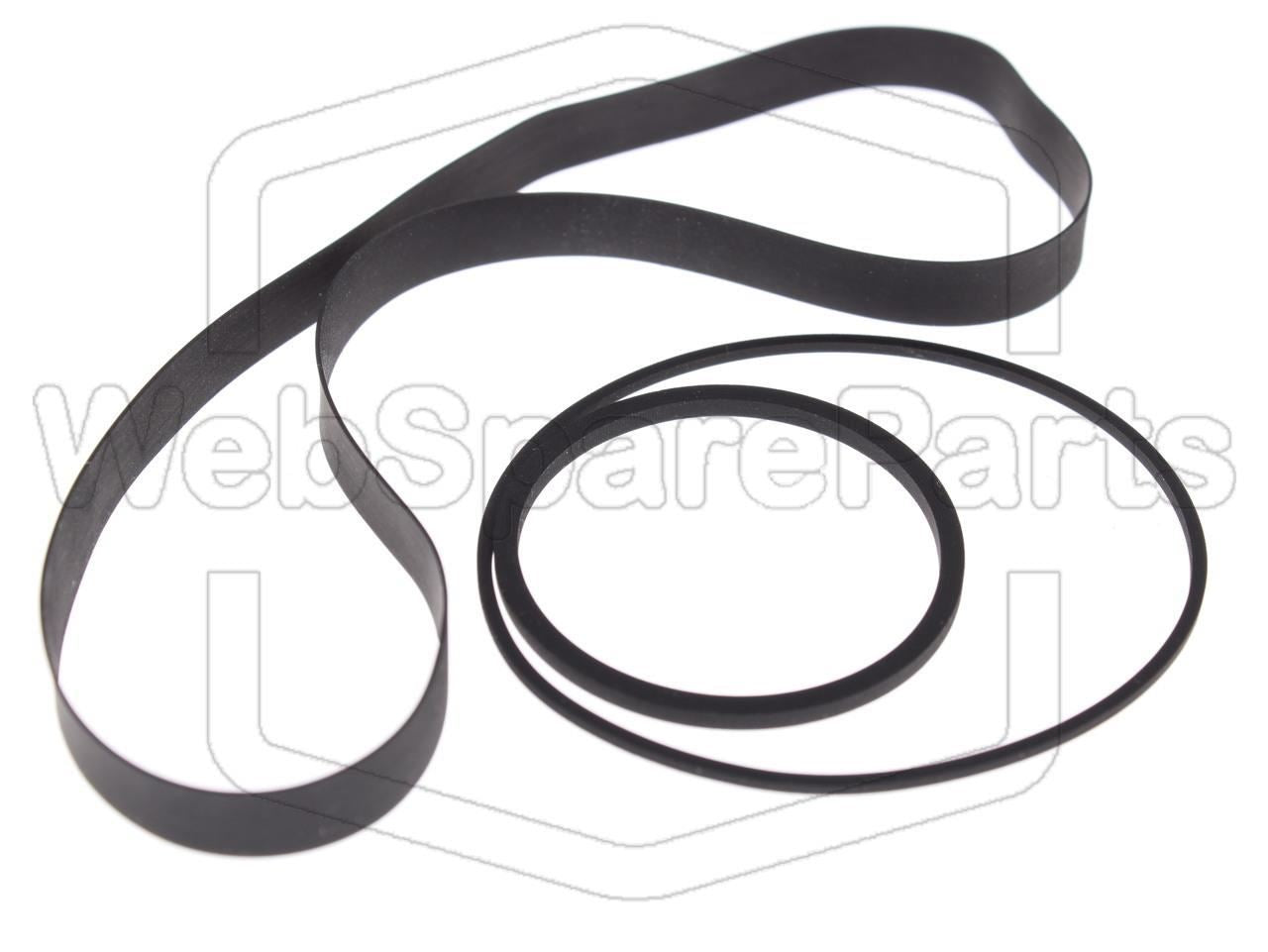 Kit Courroies Pour Magnétoscope Akai VP-77 Portable