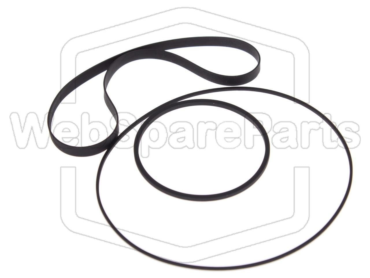 Kit Courroies Pour Platine Cassette Nakamichi ZX-9
