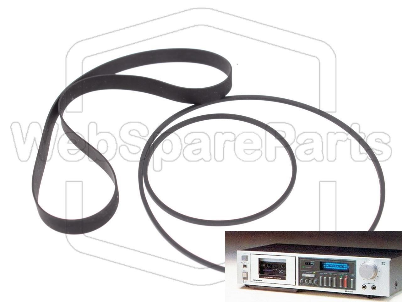 Kit Courroies Pour Platine Cassette Pioneer CT-720