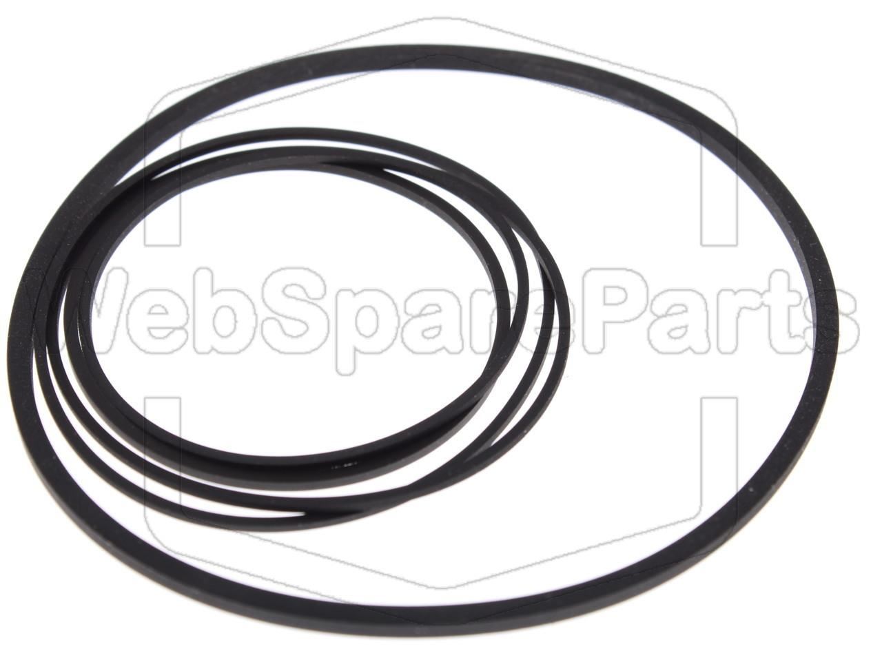 Kit Courroies Pour Magnétoscope Hitachi VT-6500 E