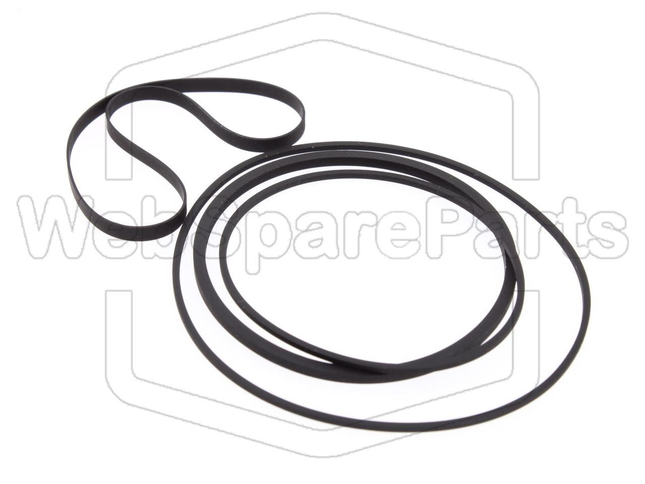 Kit Courroies Pour Platine Cassette Denon UDR-90 (D-90)