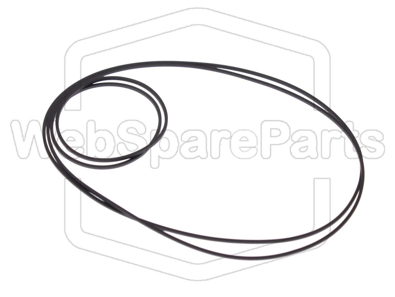 Kit Courroies Pour Platine Cassette Aiwa CX-Z1000M