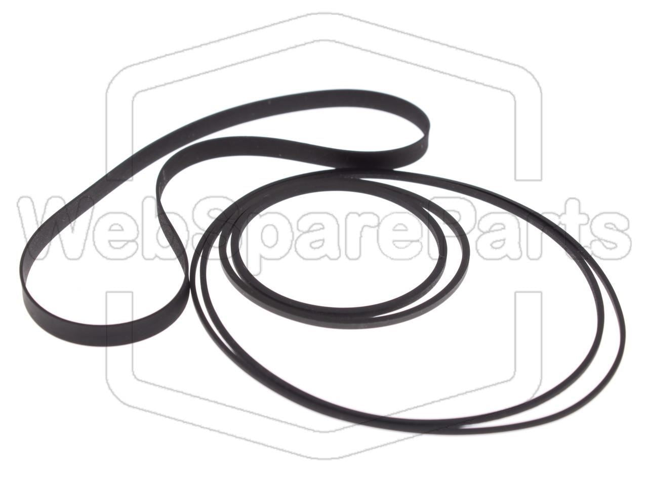 Kit de courroies pour lecteur cassette Sony TC-FX33