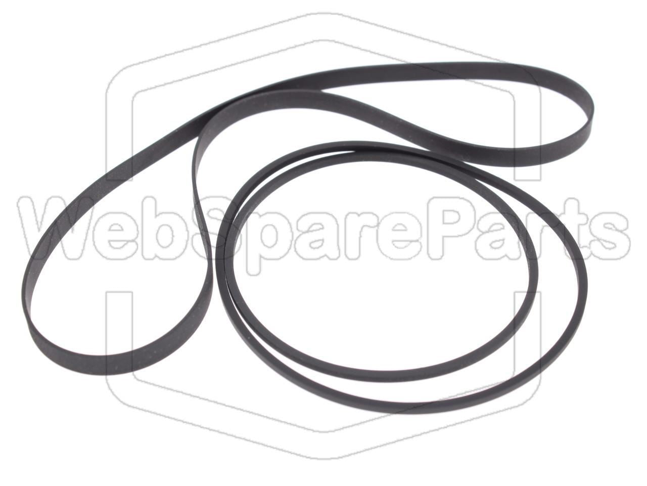 Kit Courroies Pour Platine Cassette Sharp RT-103