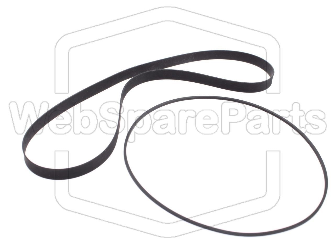 Kit Courroies Pour Platine Cassette Teac-Tascam 122