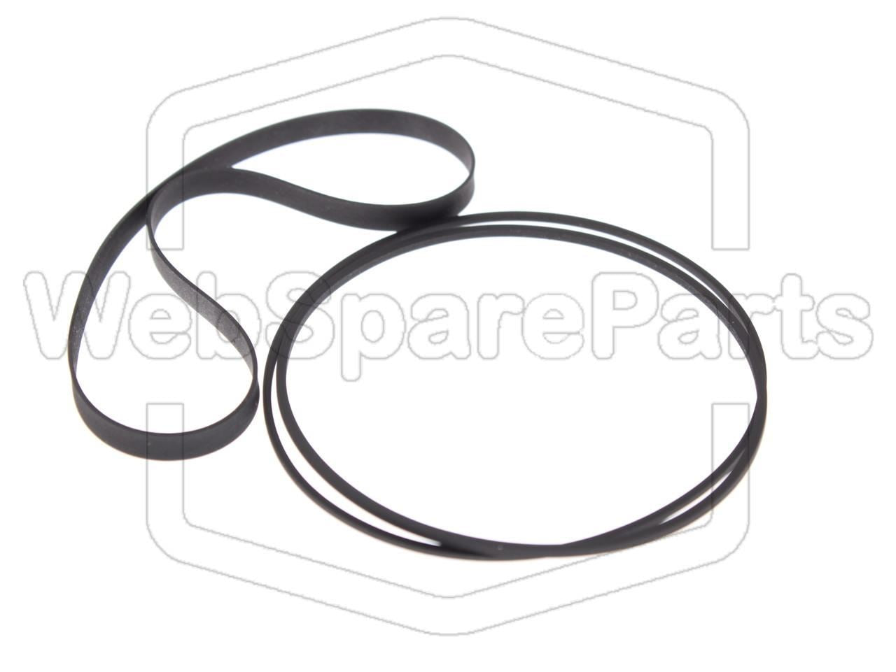Kit Courroies Pour Platine Cassette Stéréo Kenwood KX-51