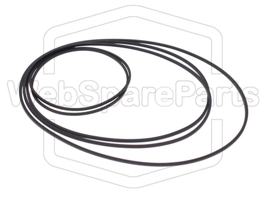 Kit Courroies Pour Platine Cassette Double Aiwa FX-NH1000