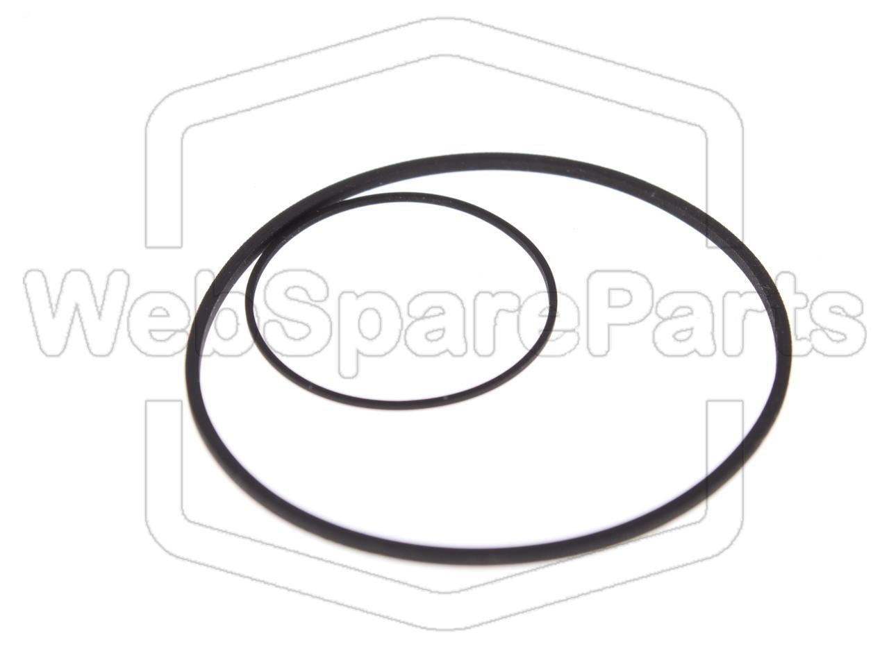 Kit Courroies Pour Platine Cassette Aiwa CSD-MD50