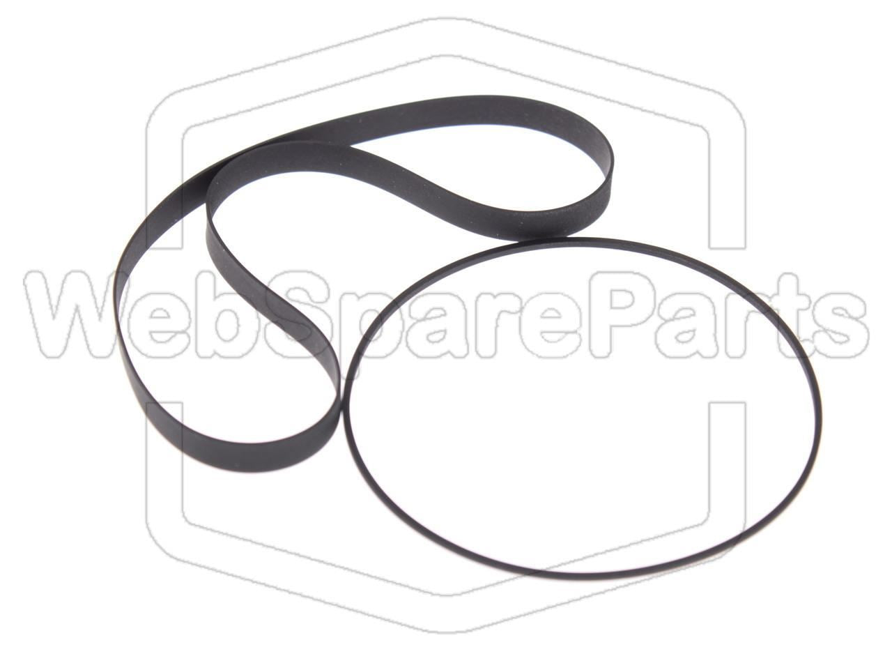 Kit Courroies Pour Platine Cassette Kenwood KX-87CR