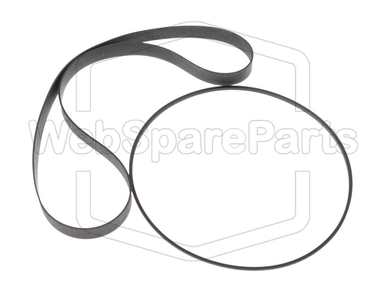 Kit de courroies pour lecteur cassette Akai CS-732D