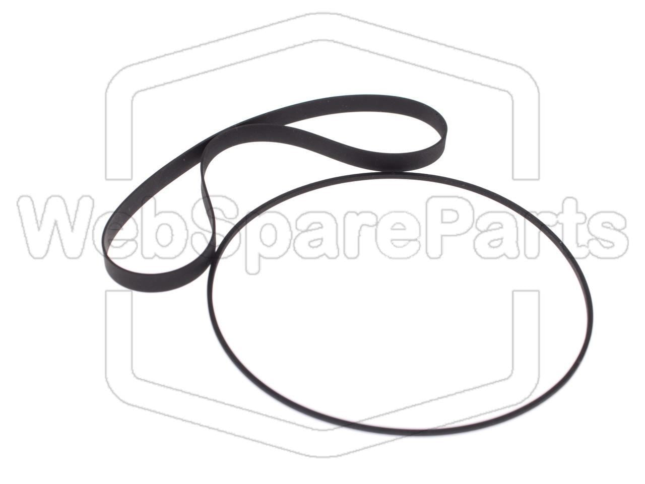 Kit de courroies pour lecteur cassette Sony TC-FX320