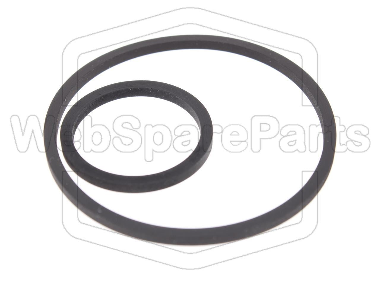 Kit courroies de rechange para lecteur CD Yamaha CDC-901.