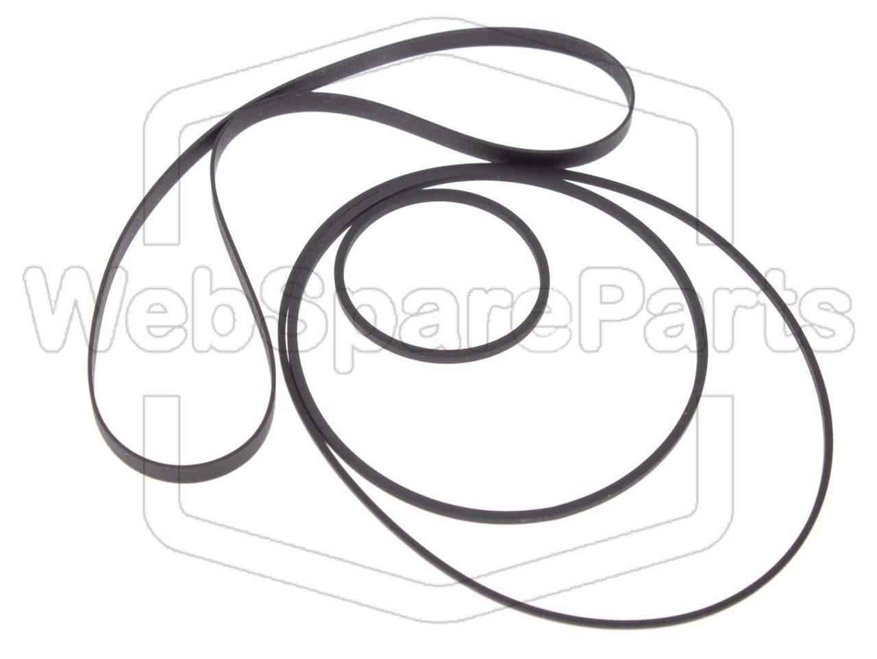 Kit Courroies Pour Platine Cassette Pioneer CT-330