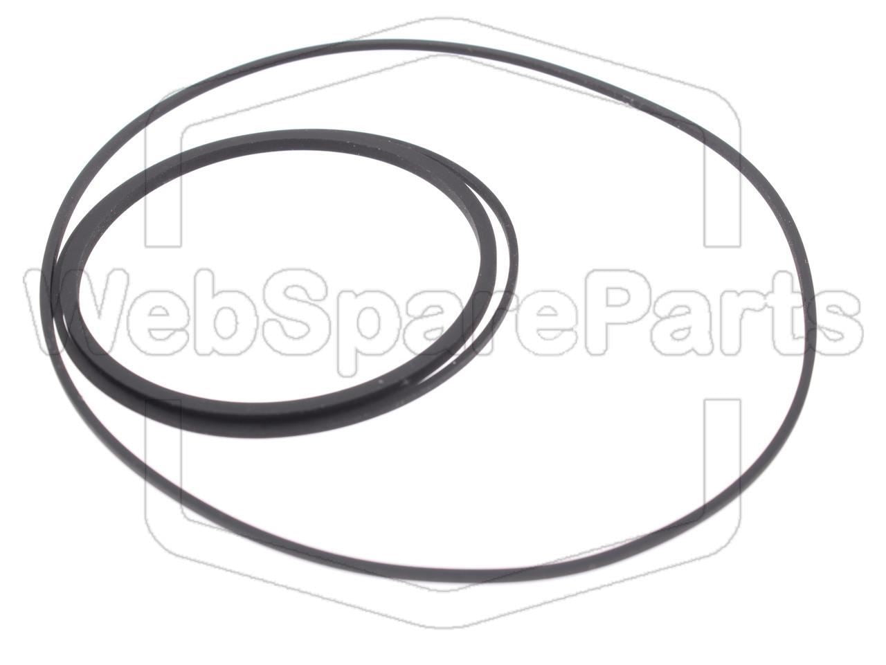 Kit Courroies Pour Platine Cassette Sanyo M-9930