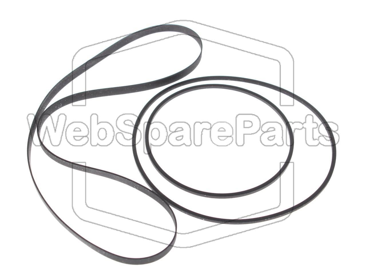 Kit de courroies pour lecteur cassette SAE C102