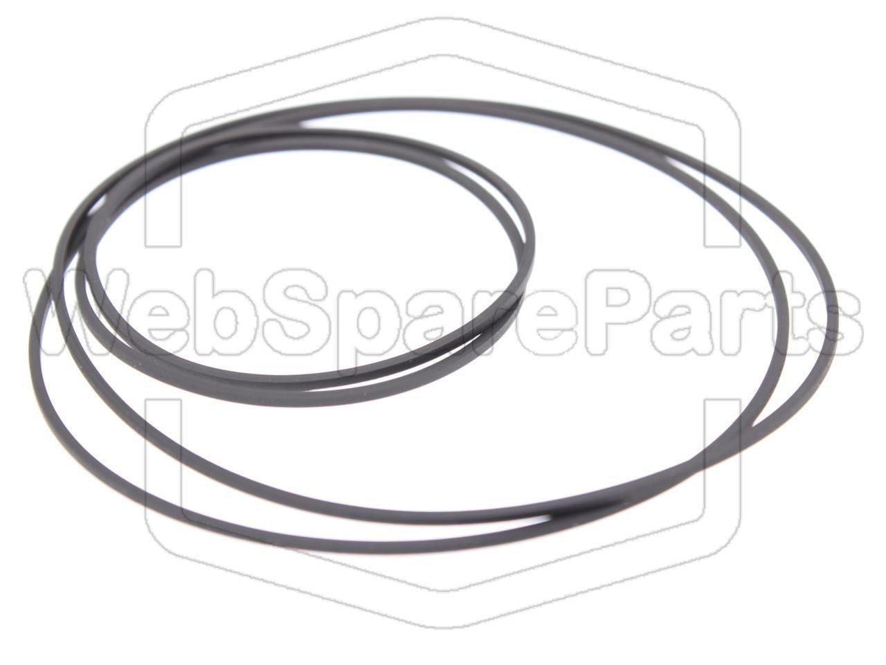 Kit Courroies Pour Platine Cassette Grundig CC 660 Compact Center