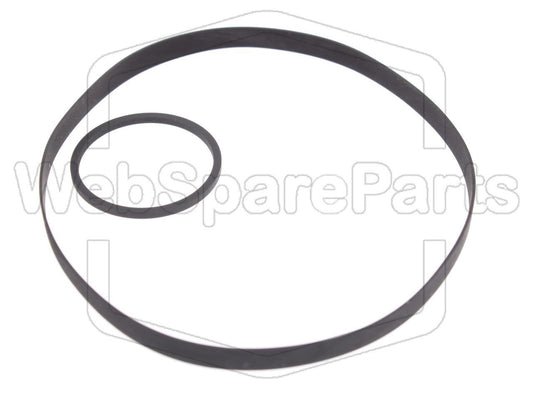 Kit Courroies Pour Platine Cassette Sony TC-K661S