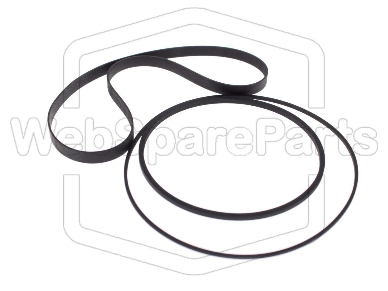 Kit Courroies Pour Platine Cassette Marantz SD-25