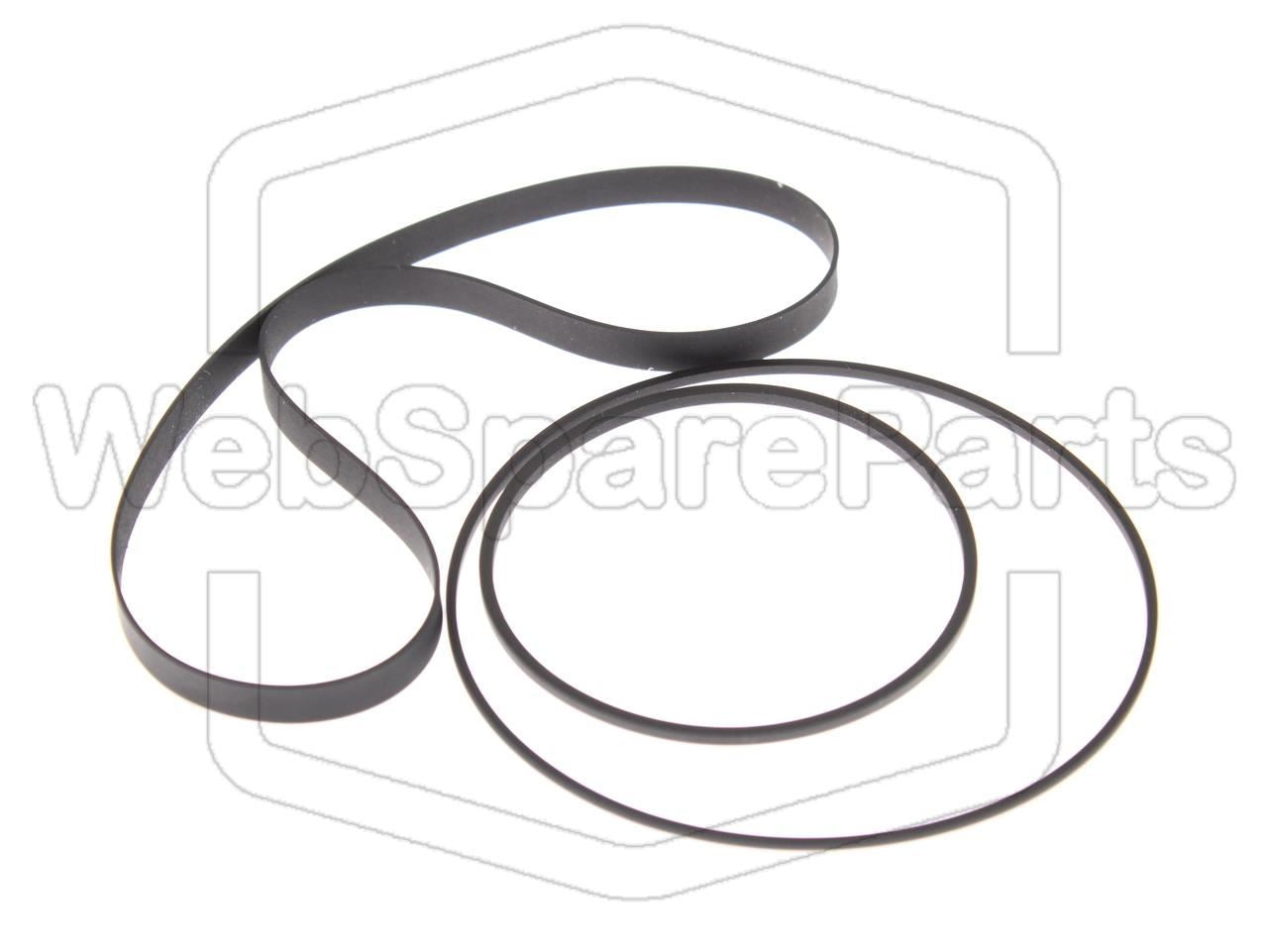 Kit de courroies pour lecteur cassette Sony TC-78