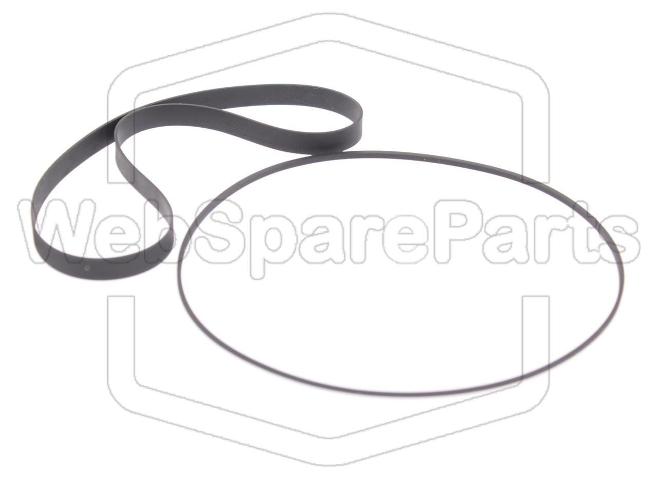 Kit Courroies Pour Platine Cassette Grundig CF-7000