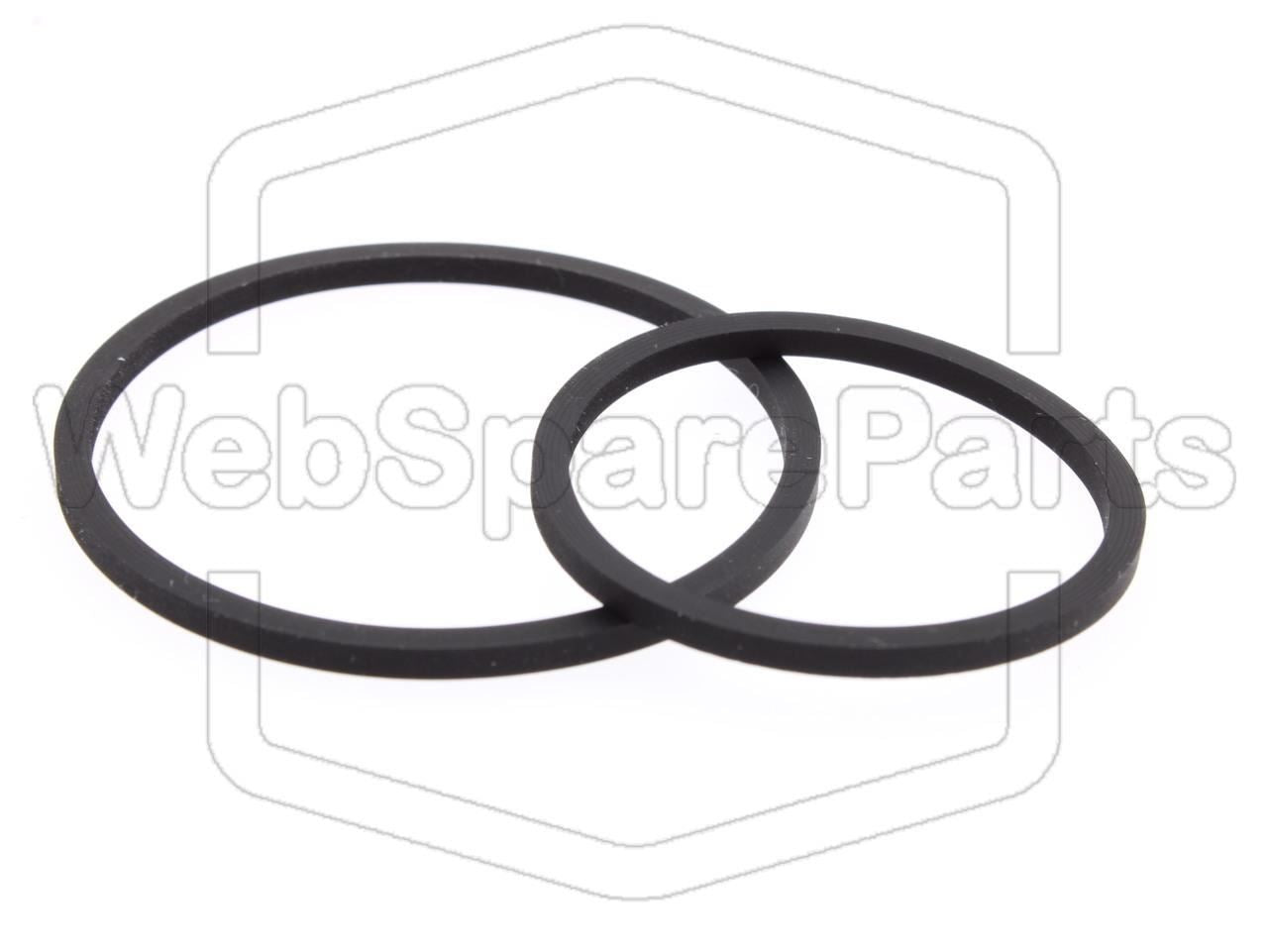 Kit courroies de rechange para lecteur CD Sony MHC-C20.
