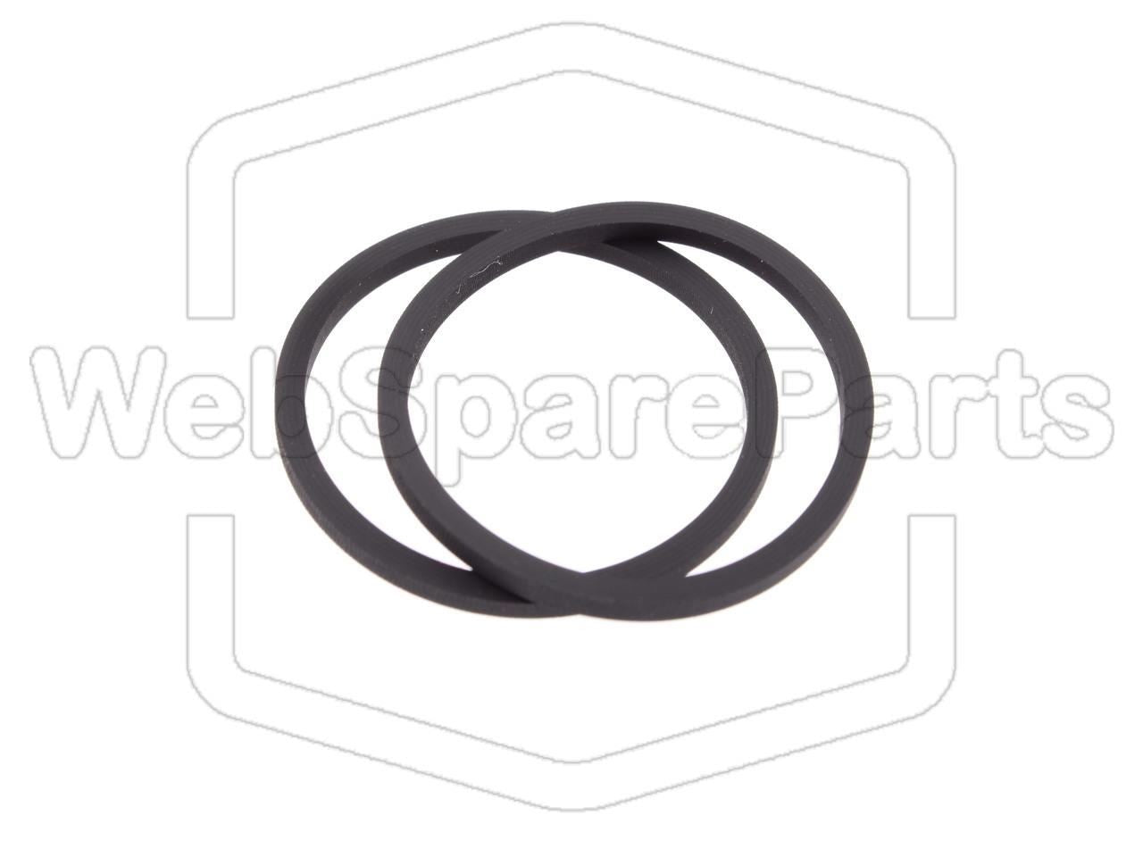 Kit courroies de rechange para lecteur CD Yamaha CDC-685.