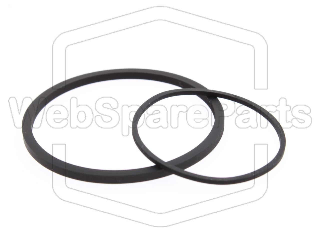 Kit Courroies Pour Lecteur CD Denon DCD-1400