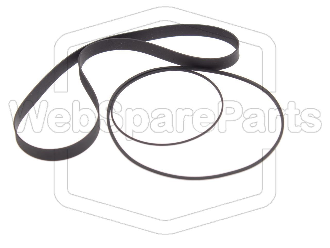 Kit de courroies pour lecteur cassette Pioneer CT-F8080